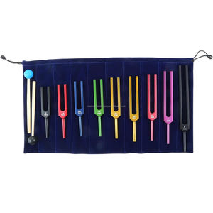 Juego de Diapasones de Solfeggio Coloridos de 174–963Hz, Instrumentos Musicales de Aleación de Aluminio, Certificación CE e ISO, Proveedor Mayorista OEM ODM - Product Image 2