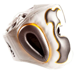 Casque de boxe intégral de marque OEM avec matériaux EVA et PU pour l'entraînement de Muay Thai, MMA et Kickboxing - Durable et protecteur - Product Image 3