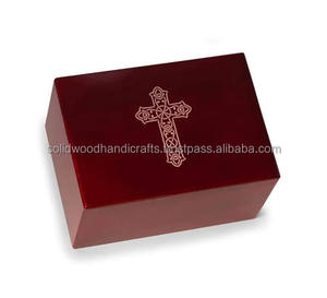 Wooden Urn <b>Box</b> <b>For</b> Human <b>Ashes</b> Funeral Cremation Urns <b>For</b> Male and Female High Quality Urns - Product Image 2
