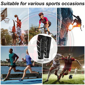 Manchons de compression pour mollets, respirants, pour le basketball, le football, la course à pied et le cyclisme – Dernier style, équipement de sécurité et de fitness pour adultes - Product Image 6