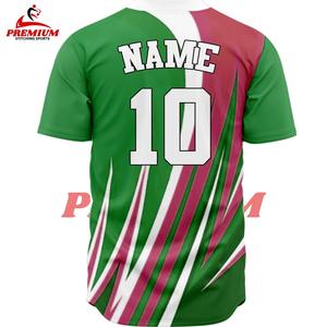 Maillot de baseball léger et respirant à manches courtes, personnalisable pour équipe, grande taille, unisexe, pour adulte, séchage rapide, vêtement de sport - Product Image 3