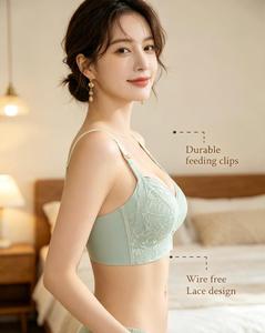 Bmama Essential Comfort Maternity <b>Nursing</b> Underwear Set Bmama Soft Touch <b>Padded</b> Breastfeeding Lingerie Set - Product Image 1