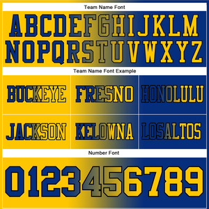 Camiseta de Fútbol Personalizada, Diseño Real, Amarillo y Negro, Malla Auténtica con Degradado, Personalizable, de Alta Calidad - Product Image 3