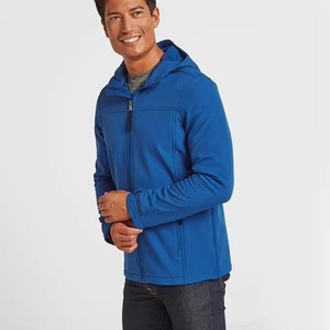 Custom Made Breathable Men's Fabric Softshell <b>Jacket</b> Comfortable With Custom Color Size New Style Wholesale High Quality - Product Image 3