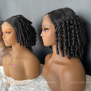 Magic Pixie perruque bouclée cheveux humains naturels noirs non traités cheveux bruts pour les femmes porter directement - Product Image 5