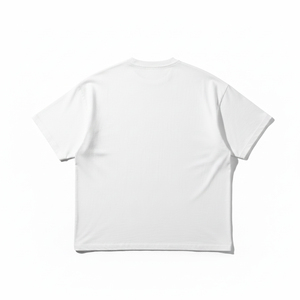 T-shirt Oversize Écologique Homme Personnalisable Streetwear Coton Lourd Uni Épaules Tombantes - Product Image 3