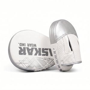 Wholesale Boxing Target Focus Pad Pu Leather White Breathable All Seasons Training Equipment - Product Image 1
