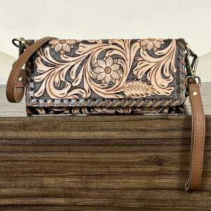 Nouvel Arrivage 2026 – Sac Mini Bandoulière en Cuir Véritable de Vache avec Motifs Floraux et Sangle Réglable pour Femme – Vente en Gros - Product Image 4