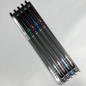 Tacos de Billar Space X de Alta Calidad al por Mayor, Taco de Billar de Fibra de Carbono de 12.5mm sin Envoltura para Snooker y Billar - Product Image 2