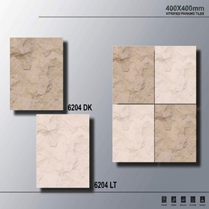 กระเบื้องปูพื้นจอดรถแบบวิทริฟายด์ ขนาด 400x400 มม. (16x16 นิ้ว) หนา 12 มม. สำหรับงานหนัก ภายนอกอาคาร กันลื่น ผิวด้าน - Product Image 2