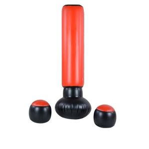Saco de Boxeo Profesional Colgante, Saco de Boxeo de Cuero PU Duradero para Entrenamiento de Kickboxing y Muay Thai - Product Image 1