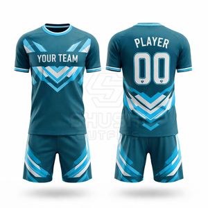 Uniforme de football personnalisé de qualité supérieure, matériau durable, uniforme de football d'équipe - Product Image 1