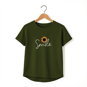 Chill Women's Cotton T-Shirt Crew Neck Short Sleeve Casual Letter Print Regular Fit All Seasons <b>White</b> Jersey <b>Fabric</b> - Product Image 3