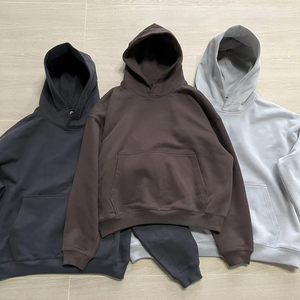 Sudadera con Capucha Personalizada con Logotipo, Estilo Urbano, Felpa Francesa de 600 g/m², 100% Algodón, Corte Holgado, Lavado Ácido, para Hombre - Product Image 5