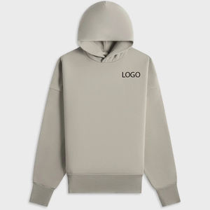 Hoodie pour homme avec manches longues, design personnalisé avec logo et capuche offrant une couverture confortable / Design à poignets côtelés à prix abordable - Product Image 1