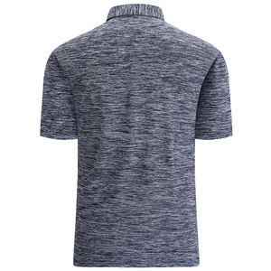 Chemises pour hommes avec logo personnalisé de style nouveau, prix bas, manches courtes, coupe ajustée, séchage rapide, coton/polyester OEM - Product Image 6