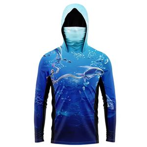 Sweat à capuche de pêche pour sports de plein air, sur mesure, haute qualité, qualité supérieure, nouvelle arrivée, 100% polyester, manches longues - Product Image 2