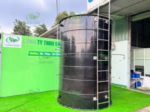 ถังเก็บสารเคมีพลาสติก 3000 ลิตร ทนทานต่อรังสียูวี สำหรับโรงงาน - Product Image 4
