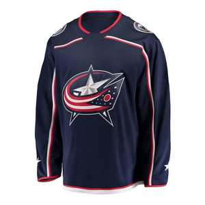 เสื้อฮอกกี้น้ำแข็งผ้าโพลีเอสเตอร์คุณภาพสูง 100% เนื้อผ้านุ่ม  ออกแบบชื่อทีมได้ตามต้องการ  ชุดกีฬาผู้ชายมาตรฐาน BSCI  น้ำหนัก 160 กรัม ระบายเหงื่อได้ดี - Product Image 5