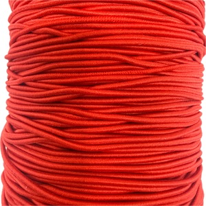 Cuerda elástica trenzada de 1.2 mm, roja, 288 yardas, 100% nailon, alta tenacidad, ecológica, cuerda elástica personalizada para textiles del hogar y calzado. - Product Image 6