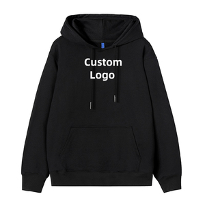Sweat-shirts d'hiver en polaire personnalisés, brodés, imprimés numériquement, perlés, épais, 100% coton, coupe classique, avec cordon de serrage et poche, haute qualité - Product Image 1