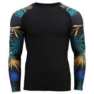 Elite Solid Breathable Four-Way Stretch Workout <b>Compression</b> Set <b>for</b> <b>Men</b> Moisture Wicking Athletic Top <b>Tights</b> Sportswear Apparel - Product Image 5
