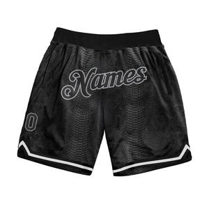 Shorts de basketball classiques pour hommes, coupe athlétique, décontractés, confortables, en toile, taille mi-haute, légers, séchage rapide, pour l'entraînement et la pratique sportive, personnalisables - Product Image 1