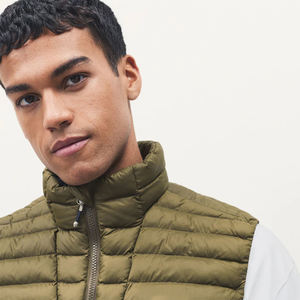 Chaleco de Plumón Montane para Hombre, Cálido, con Cuello Alto, Color Personalizado, Acolchado, Plegable, con Bolsillo Lateral - Product Image 5