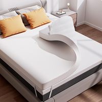 Matelas en mousse à mémoire de forme compressée, très vendu, taille King Queen