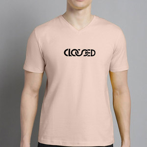 Camiseta Clásica con Cuello en V, Ajuste Cómodo y Tela Resistente para Uso Diario, Camiseta Casual Premium con Cuello en V - Product Image 1