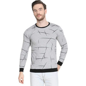 Camisetas de Manga Larga 2026 para Hombre, Corte Holgado, Manga Completa, Otoño Invierno, Transpirables, de Algodón, Casuales - Product Image 1