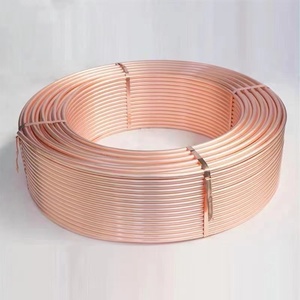 Bobine de cuivre C12200 en forme de pancake, <span class=keywords><strong>1</strong></span>/<span class=keywords><strong>4</strong></span>, 3/8, <span class=keywords><strong>1</strong></span>/<span class=keywords><strong>2</strong></span>, 5/8, 3/<span class=keywords><strong>4</strong></span> pouce, 15m, tuyau de cuivre souple pour climatiseur et réfrigérateur - Prix - Product Image 2