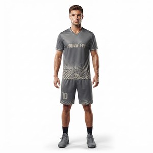 Camiseta Deportiva Personalizada Hawk Eye para Hombre, Manga Corta, Sólida, Informal, de Secado Rápido, Transpirable, Tela de Forro Polar de 180 g - Product Image 4