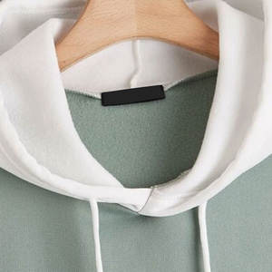 Sweat à capuche pour homme, premium, hiver, couleur arctique turquoise |   Vêtement de sport surdimensionné imperméable et respirant bleu océan uni pour la ville - Product Image 3