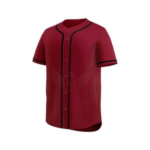 Camiseta de Béisbol Cómoda y Transpirable de Manga Corta, Profesional, de Primera Calidad, con Tecnología Antihumedad y Antibacteriana para Hombre - Product Image 2