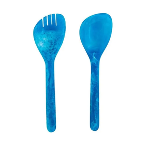 Spoon Salad <b>Server</b> Special Handcrafted Resin Spoon fork set Highly Polished Wholesale Price In India Perfect Quality - Product Image 6