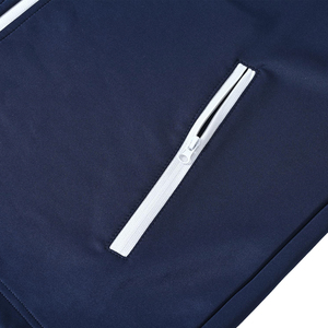 Ensemble de survêtement pour homme à col montant, poches latérales zippées, de haute qualité, respirant, léger, pour l'entraînement sportif et le jogging - Product Image 5