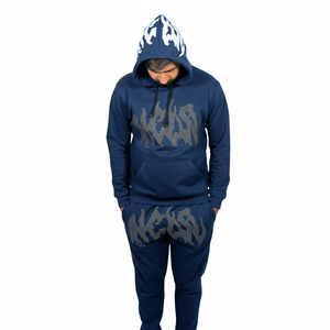 Nuevo Conjunto Deportivo para Hombre de 2 Piezas, Sudadera con Capucha + Pantalones con Cordón, Ropa Deportiva Transpirable para Correr - Product Image 5