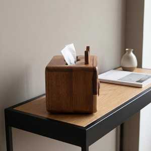 Porte-boîte à mouchoirs de qualité supérieure avec fente frontale, distributeur vertical de serviettes pour salle de bain - Product Image 6