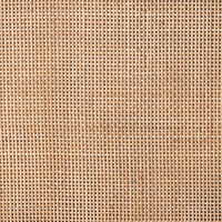 Meuble Jhonson en bois de mahogany massif de bonne qualité avec tressage en rotin et finition naturelle pour chambre à coucher