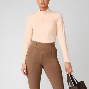 บริการ OEM เสื้อเบสเลเยอร์สำหรับขี่ม้า ระบายอากาศได้ดี พิมพ์โลโก้ตามแบบที่ต้องการ ราคาประหยัด - Product Image 5