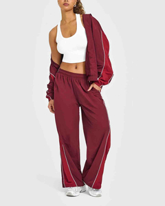 Windbreaker Oversized Tracksuit Nylon 2 Piece Jogging Set <b>Reflective</b> Windbreaker <b>Jacket</b> Tracksuit for <b>Men</b> - Product Image 4