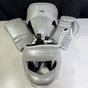 Juego de Guantes de Boxeo de Cuero Personalizados de Alta Calidad Profesional, Duraderos, Transpirables y Cómodos para Todo el Invierno, MOQ Bajo, Logotipo Personalizado OEM/ODM - Product Image 4