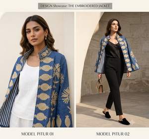 Veste en jean Suzani pour femme, en gros, haute qualité, avec boutons et nœuds, effet vieilli, écologique, style vintage, pour l'automne - Product Image 2