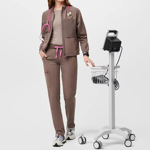 Nuevo Diseño de Uniformes Médicos Transpirables para Mujer, Uniformes de Enfermera de la Mejor Calidad, Uniforme de Enfermería de 2 Piezas - Product Image 4