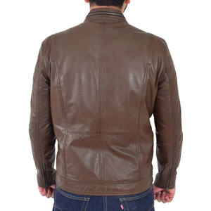 Premium Quality <b>Genuine</b> <b>Leather</b> <b>Jacket</b> for Men 2026 New Style <b>Leather</b> <b>Jacket</b> for Wholesale Supply - Product Image 6