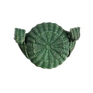 Cesta de Almacenamiento de Ratán Natural Ecológica con Forma de Rana, Cesta de Mimbre Única con Forma de Animal para la Habitación de los Niños, Organizador de Escritorio - Product Image 6