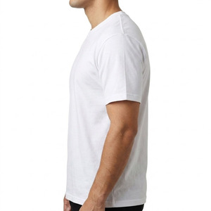 100% Cotton Regular Fit Round Neck Short-sleeved Breathable T-<b>shirt</b> for Men Women with Blank Design Can Be Customized Logo 180g - Product Image 4