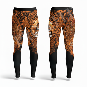Leggings de compresión 100% de alta calidad, cintura alta, estampado personalizado, deportivos, de secado rápido, para entrenamiento, correr, gimnasio, fitness, para hombre. - Product Image 6