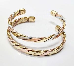 Wholesale Supply Ladies Fashion Brass Cuf Bangles <b>Bracelet</b> for Women and <b>Girls</b> Use Party and Gift From India GC-BL-336. - Product Image 1